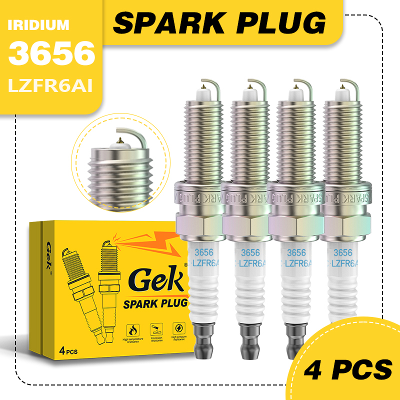 Ngk Spark Plug Laser Iridium - 4PCS Iridio Candela 3656 NGK LZFR6AI