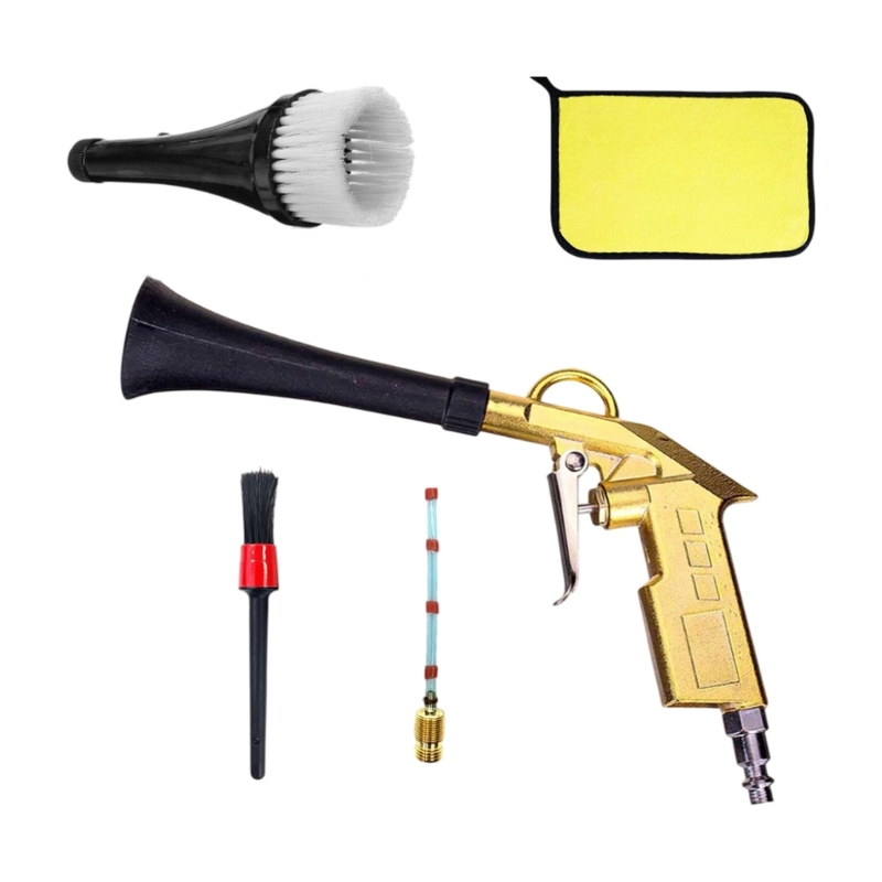 Detailing Brush Set - D5BE pulizia per dettagli auto con